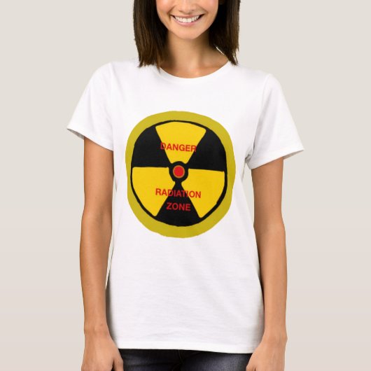 放射の地帯 Tシャツ (正面)