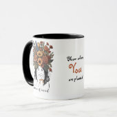 放射の成長：エンパワメントフェミニン マグカップ (正面左)