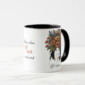 放射の成長：エンパワメントフェミニン マグカップ (正面右)