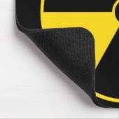 放射の記号のマウスパッド マウスパッド (コーナー)