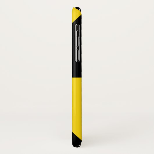 放射の記号のiPodの箱 Case-Mate iPhoneケース (裏面/左)