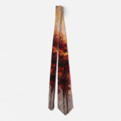 放射エネルギー爆発抽象芸術 ネクタイ (裏面)