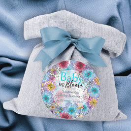 放射エレガント性ボヘミアの花のベビーの開花 ラウンドシール