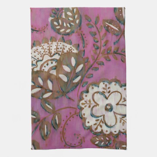 放射オーナメントI キッチンタオル (縦)