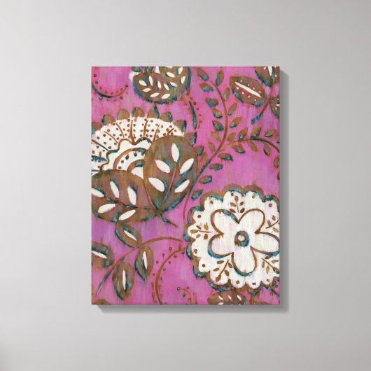 放射オーナメントI キャンバスプリント (正面)