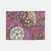 放射オーナメントI フリースブランケット (正面(横))