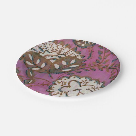 放射オーナメントI ペーパープレート (アングル)