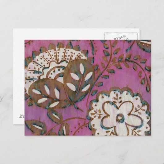 放射オーナメントI ポストカード (正面/裏面)