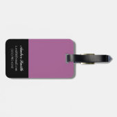 放射オーナメントI ラゲッジタグ (裏面横)