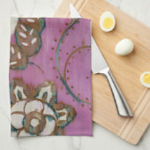 放射オーナメントII キッチンタオル (四つ折り)