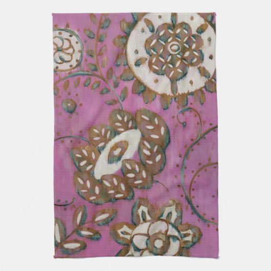 放射オーナメントII キッチンタオル (縦)