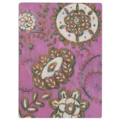 放射オーナメントII クリップボード (裏面)