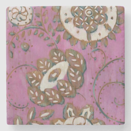 放射オーナメントII ストーンコースター (正面)