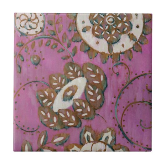 放射オーナメントII タイル (正面)