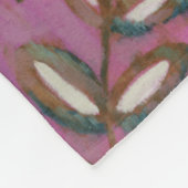 放射オーナメントII フリースブランケット (角)