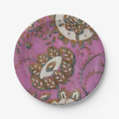 放射オーナメントII ペーパープレート (正面)