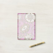 放射オーナメントII ポストイット (デスク上)