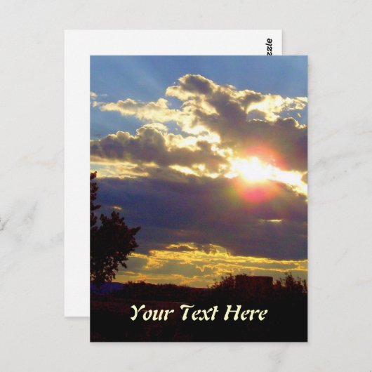 放射カスタム線 ポストカード (正面/裏面)