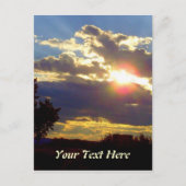 放射カスタム線 ポストカード (正面)