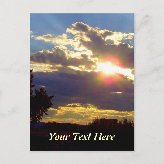 放射カスタム線 ポストカード (正面)