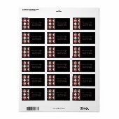 放射クラシック住所 シール (フルシート)