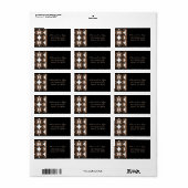 放射クラシック住所 シール (フルシート)