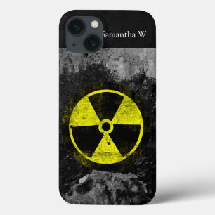 放射グランジ性記号 iPhone 13ケース
