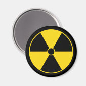 放射シンボル磁石 マグネット (正面/裏面)