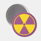 放射シンボル磁石 マグネット (正面/裏面)