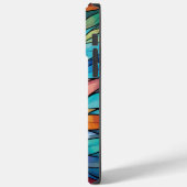 放射ステンドグラス開花 Case-Mate iPhoneケース (裏面 / 左)