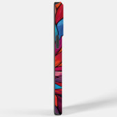 放射ステンドグラス開花 Case-Mate iPhoneケース (裏面 / 右)