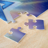 放射ダビデの星 ジグソーパズル (側面)