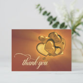 放射ハートサンキューカード（バージョン1） サンキューカード (スタンド正面)