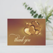 放射ハートサンキューカード(バージョン3) サンキューカード (スタンド正面)