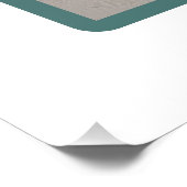 放射ハートバースト:フル開花の愛 フォトプリント (角)