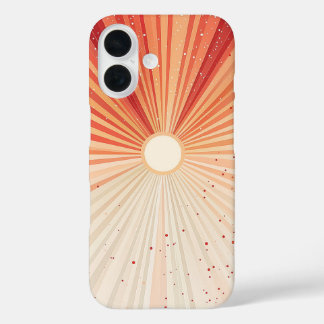 放射パルス電話ケース iPhone 16ケース