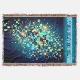 放射ピクセル《写真》ぼけ味 スローブランケット