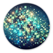 放射ピクセル《写真》ぼけ味 セラミックノブ (正面)