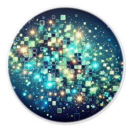 放射ピクセル《写真》ぼけ味 セラミックノブ