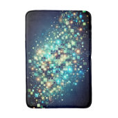 放射ピクセル《写真》ぼけ味 バスマット (正面縦)