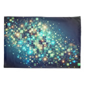 放射ピクセル《写真》ぼけ味 枕カバー (裏面-左)