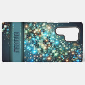 放射ピクセル《写真》ぼけ味 SAMSUNG GALAXYケース (裏面横)