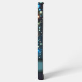 放射ピクセル《写真》ぼけ味 SAMSUNG GALAXYケース (左側面)