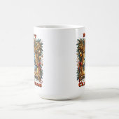 放射フェスティバルウィンドウ表示 コーヒーマグカップ (中央)