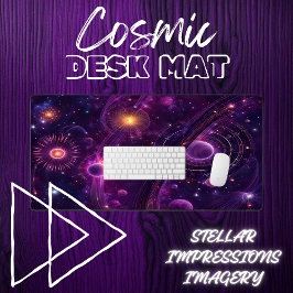 放射フラックス デスクマット