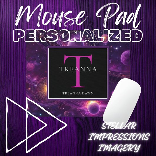 放射フラックス マウスパッド