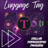 放射フラックス ラゲッジタグ