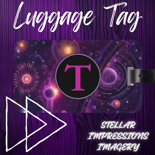 放射フラックス ラゲッジタグ