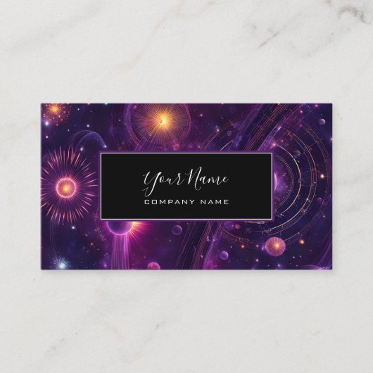 放射フラックス 名刺 (正面)