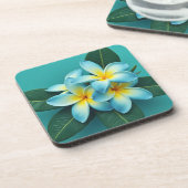 放射プルメリア開花 コースター (左側)
